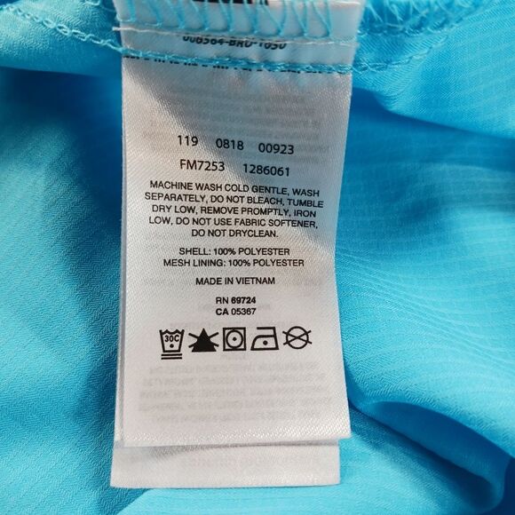 Columbia PFG Performance Button Down Long Sleeve Omni Shade Men's XLT. Blue. - Picture 4 of 12